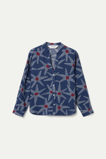 Starship print shirt