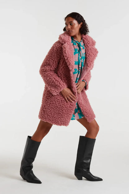 Short dress with Onca print