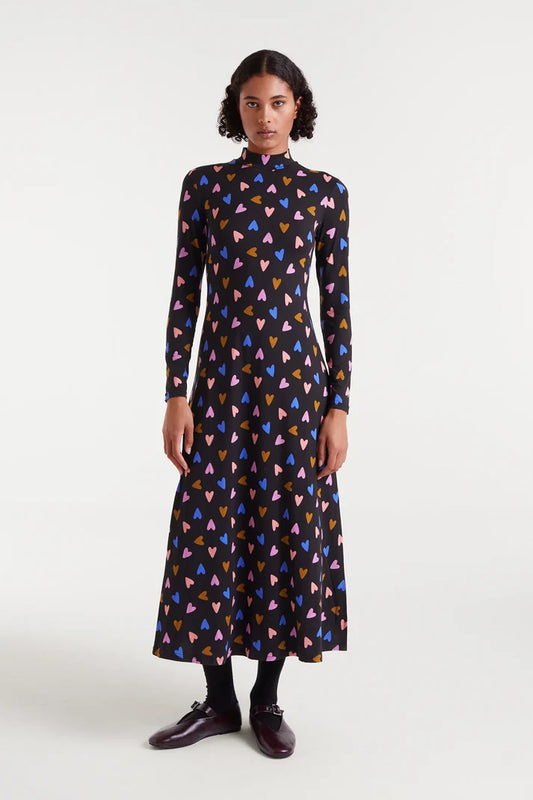 Long dress with Potpourri print