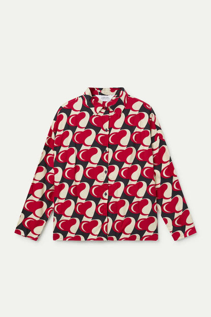 Heart Attack Print Shirt