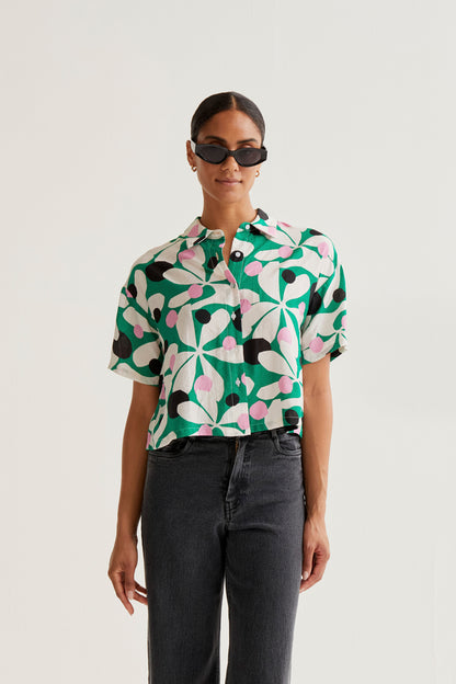 Hosta print shirt