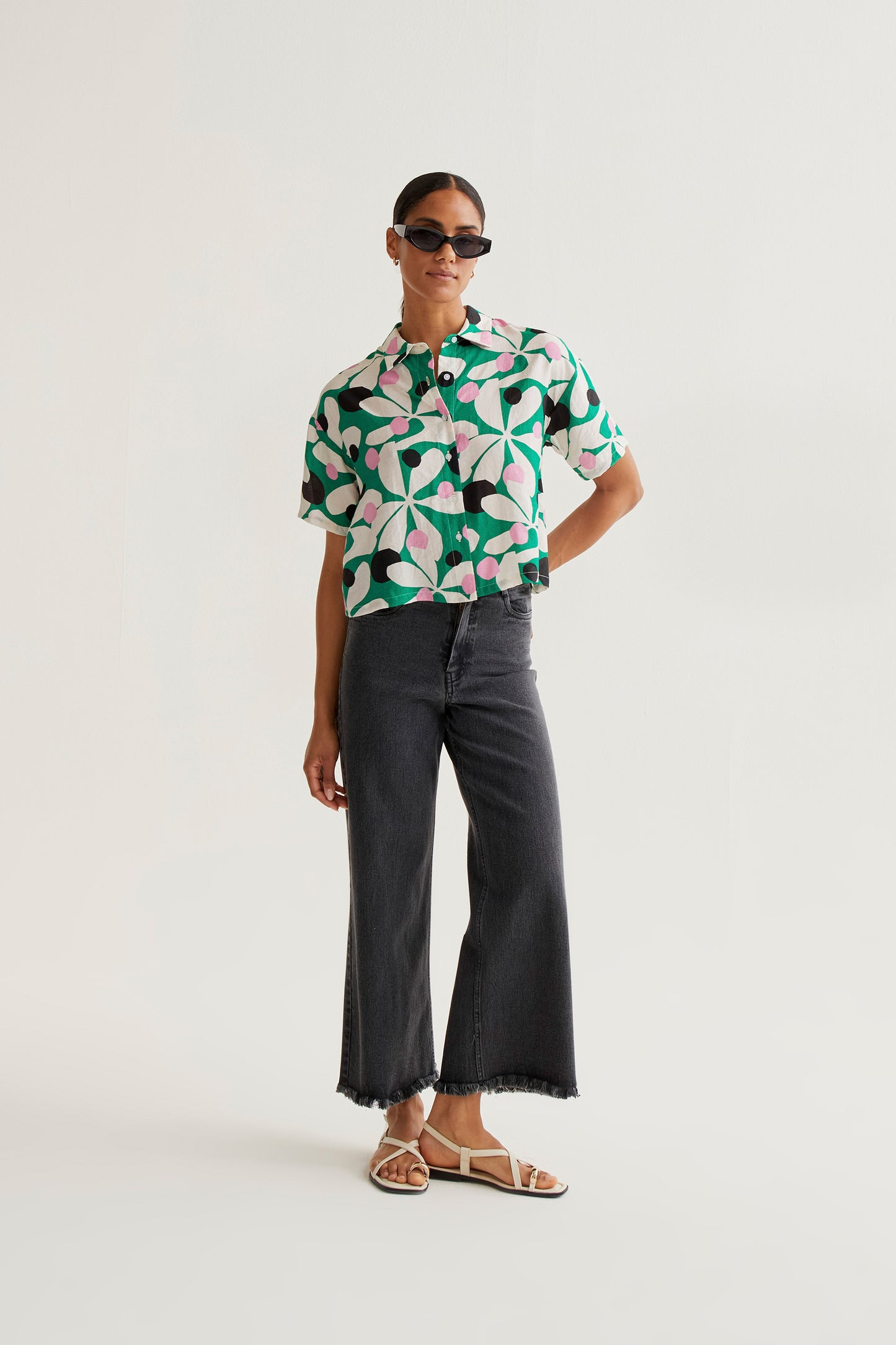 Hosta print shirt