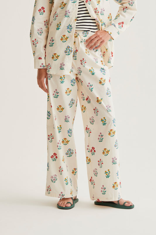 Gardener print trousers