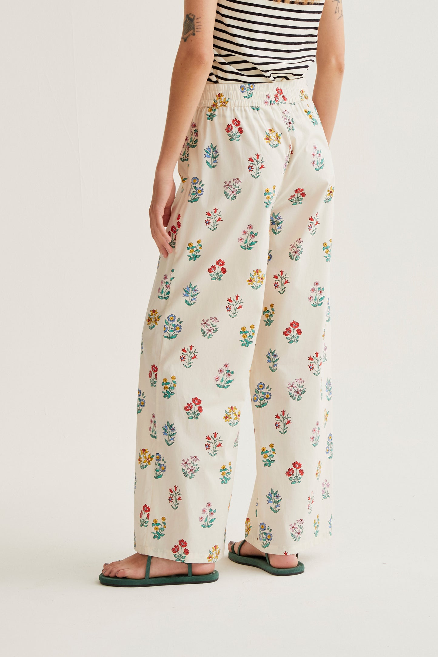 Gardener print trousers