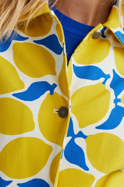 Limoncello print jacket