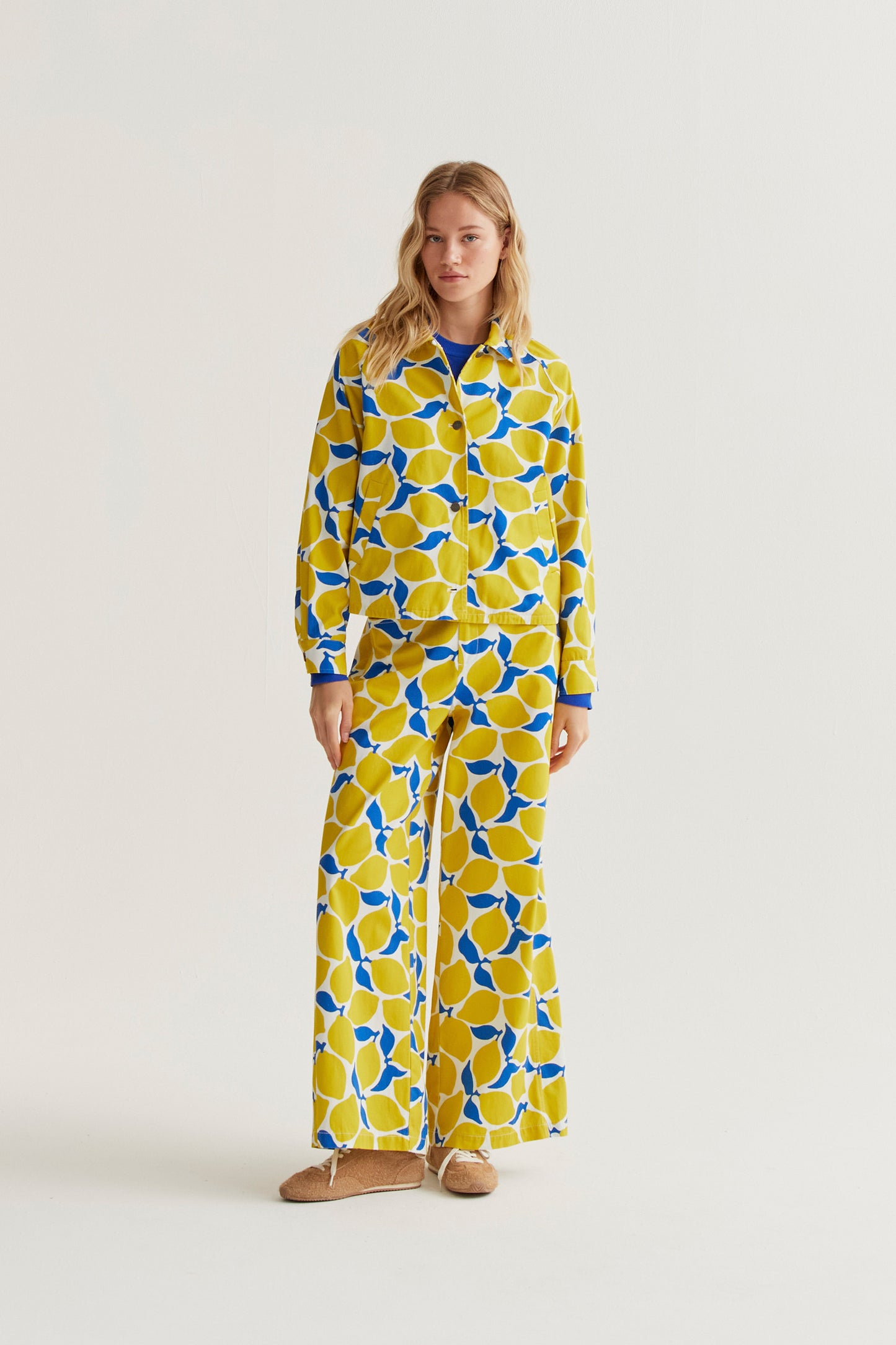 Limoncello print jacket