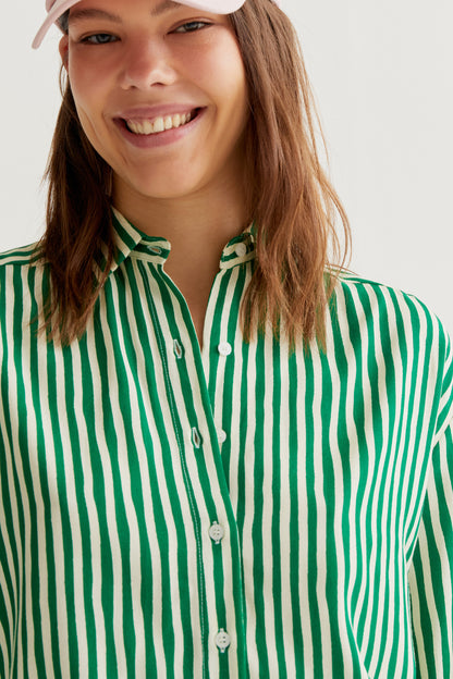 Lavagna Green Print Shirt