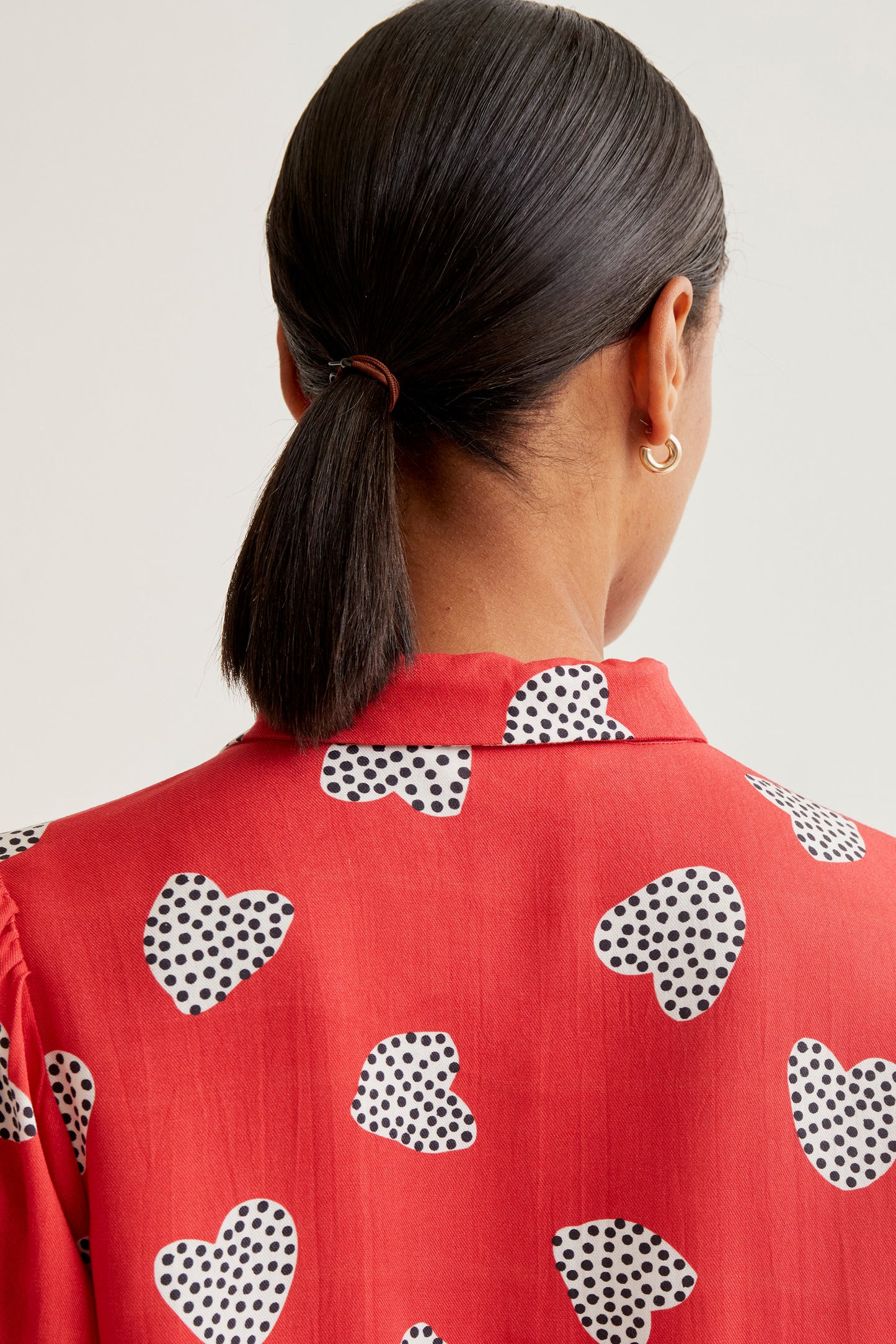 Shirt with Harmony Red print