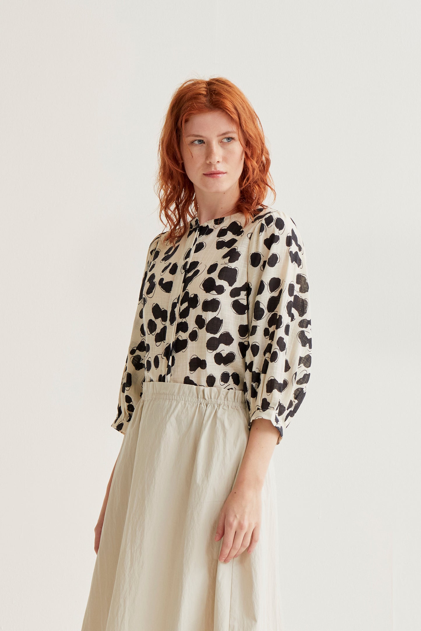 Dalmatian print shirt