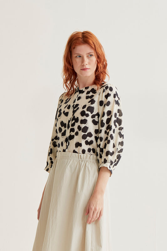 Dalmatian print shirt