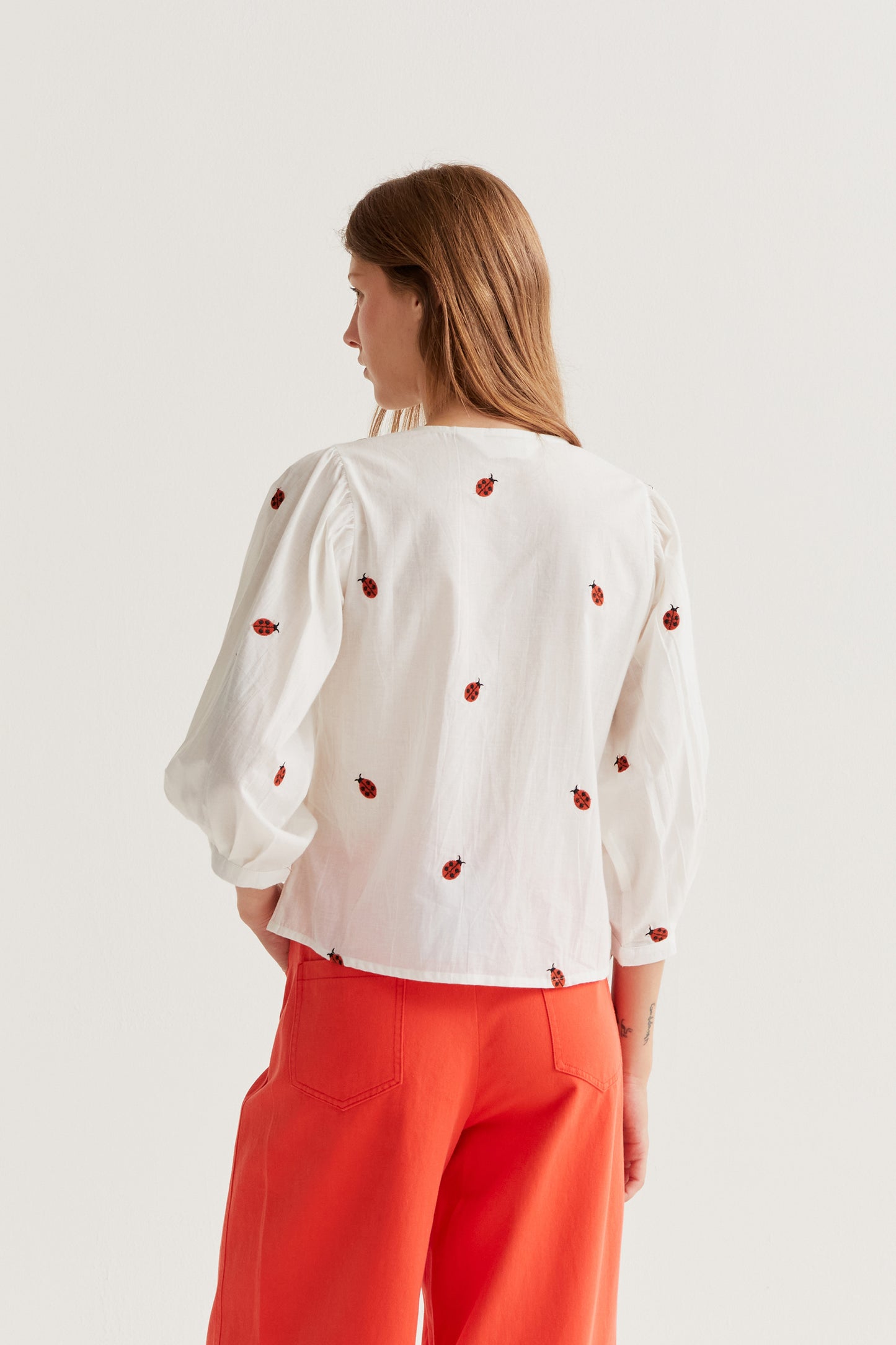 Ladybug print shirt