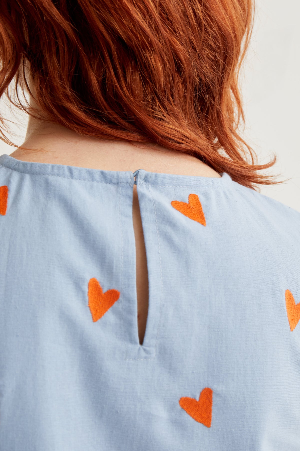 Hearts print top