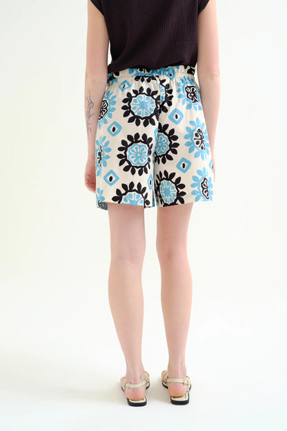 Waterfall print shorts