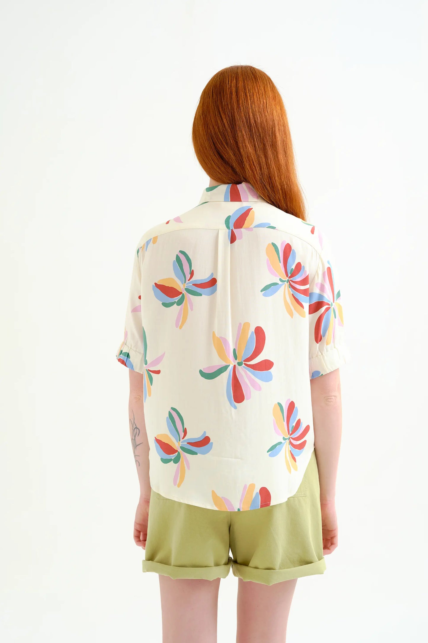 Monarda print shirt