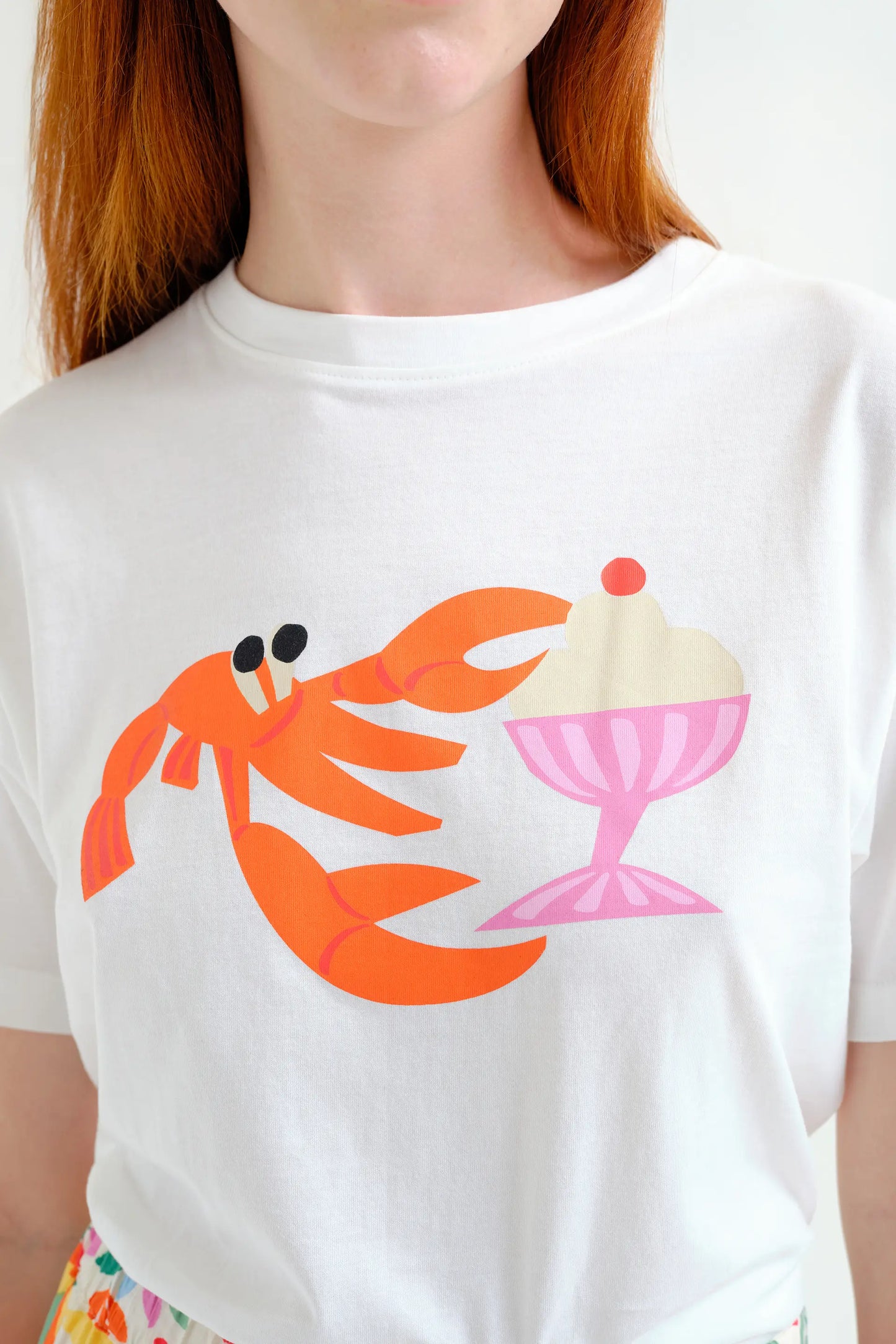 Lagosta print T-shirt