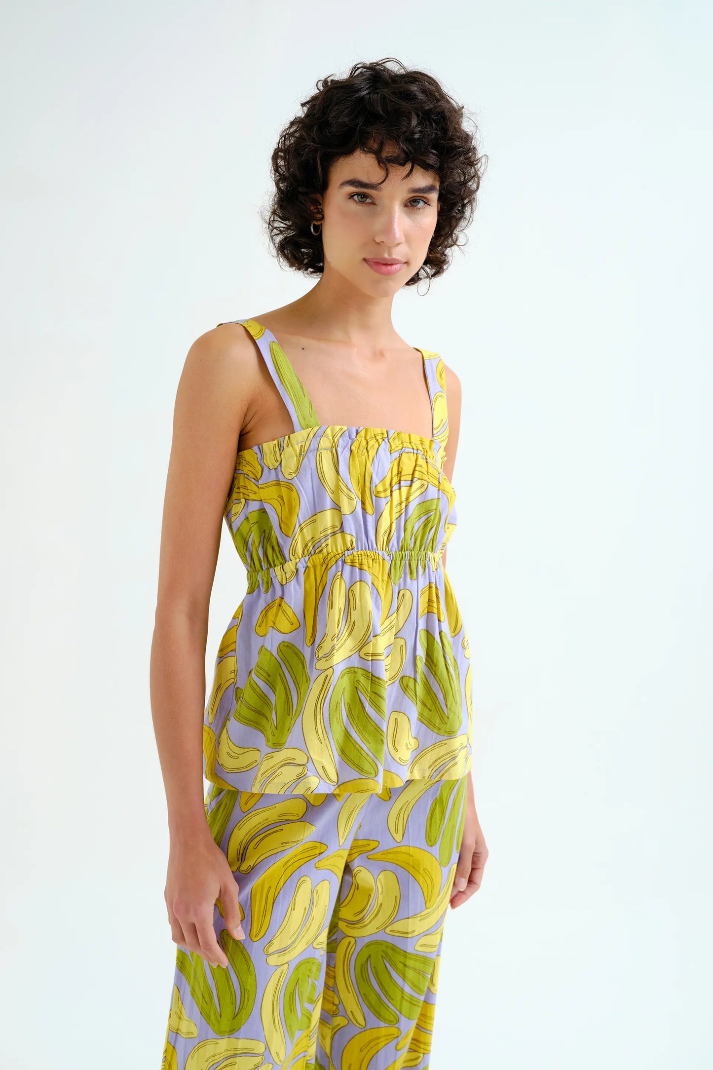 Guinea print top