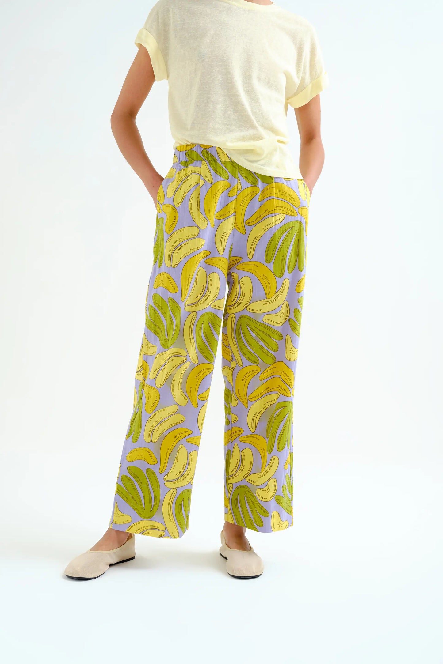 Guinea print trousers