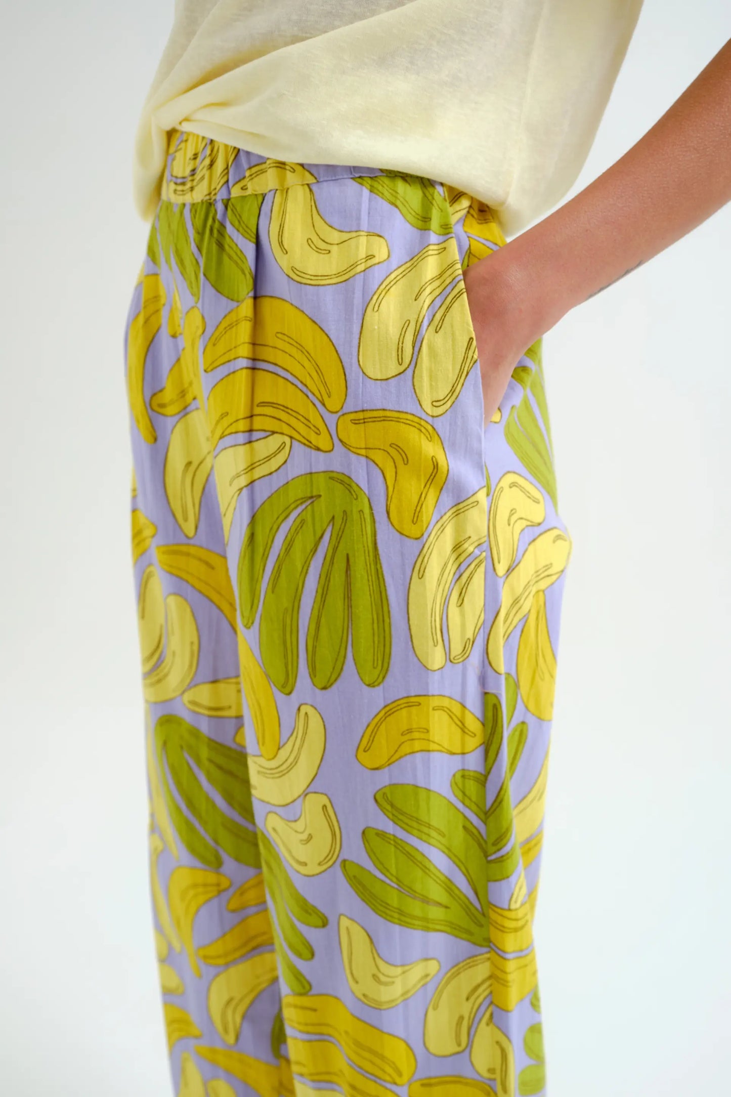 Guinea print trousers