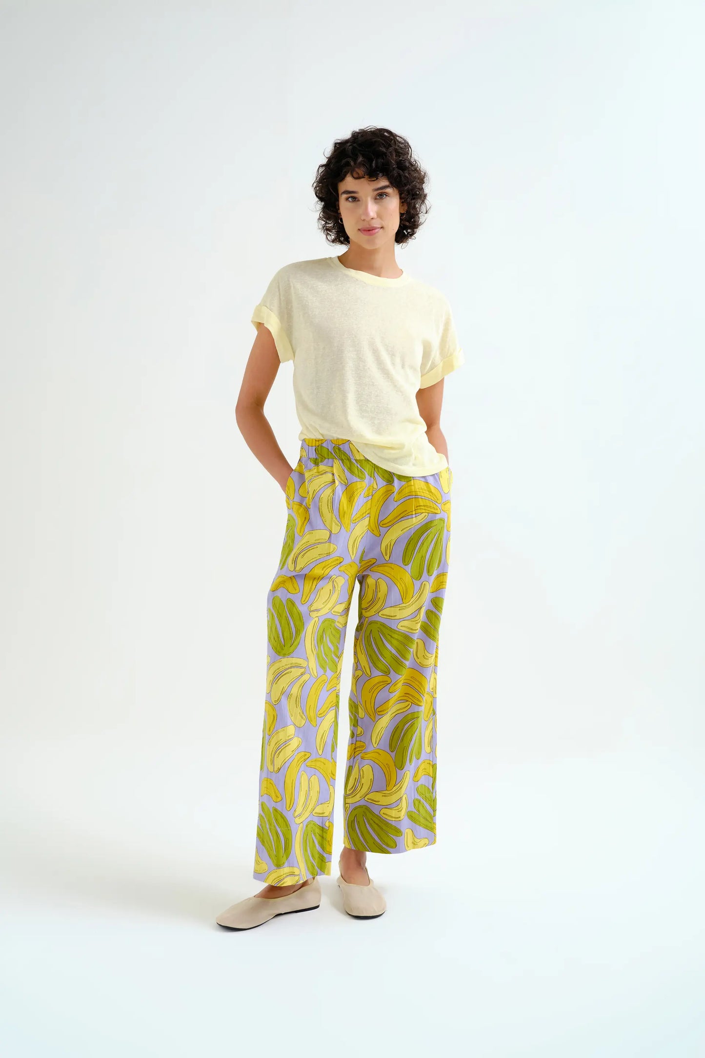 Guinea print trousers