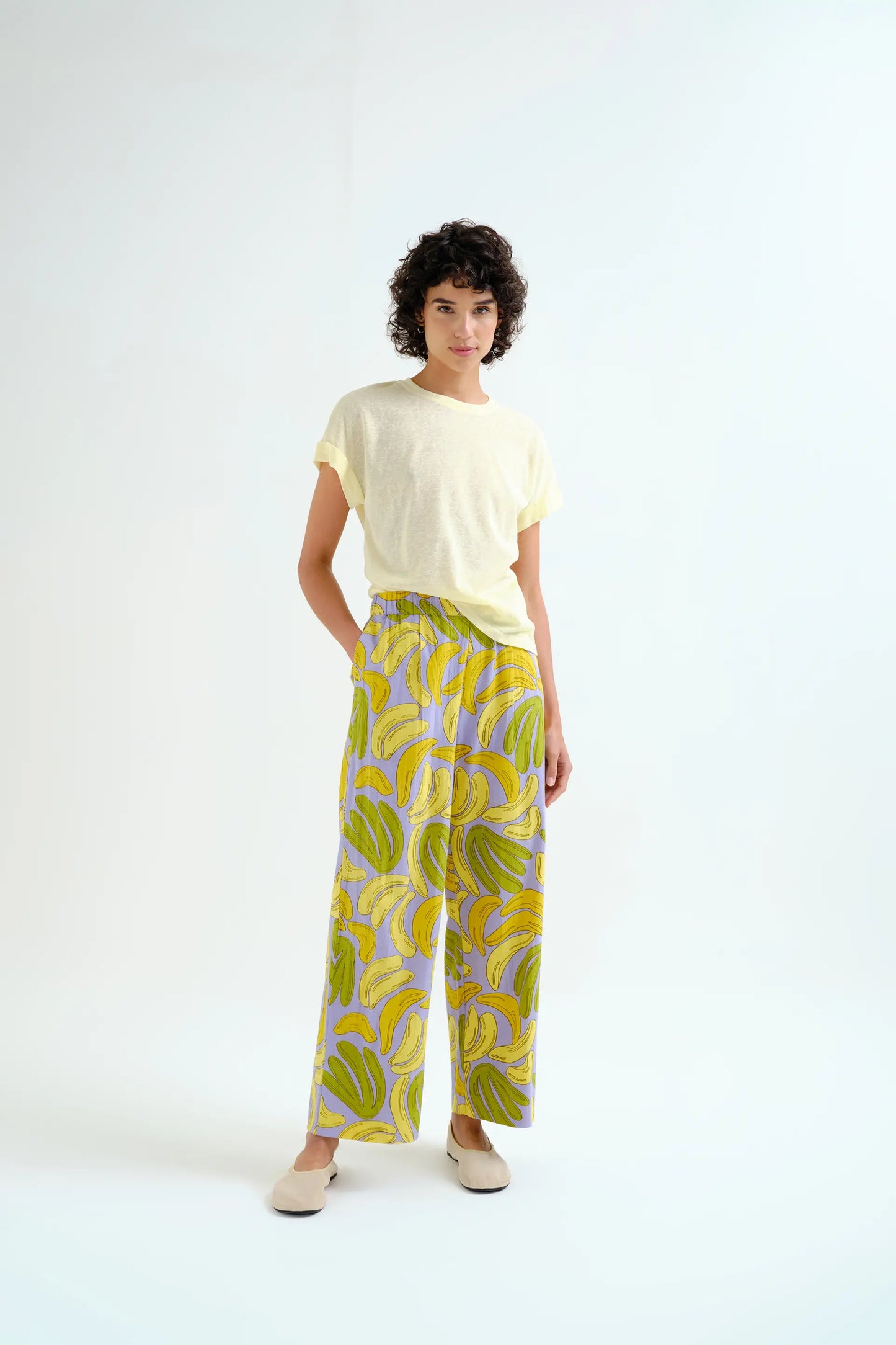 Guinea print trousers