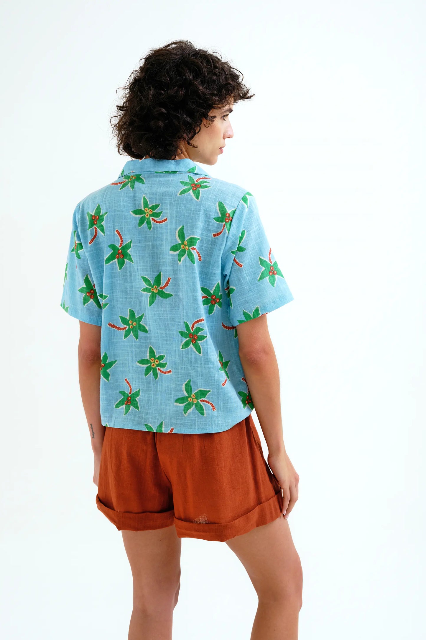 Small Coconut Print Shirt