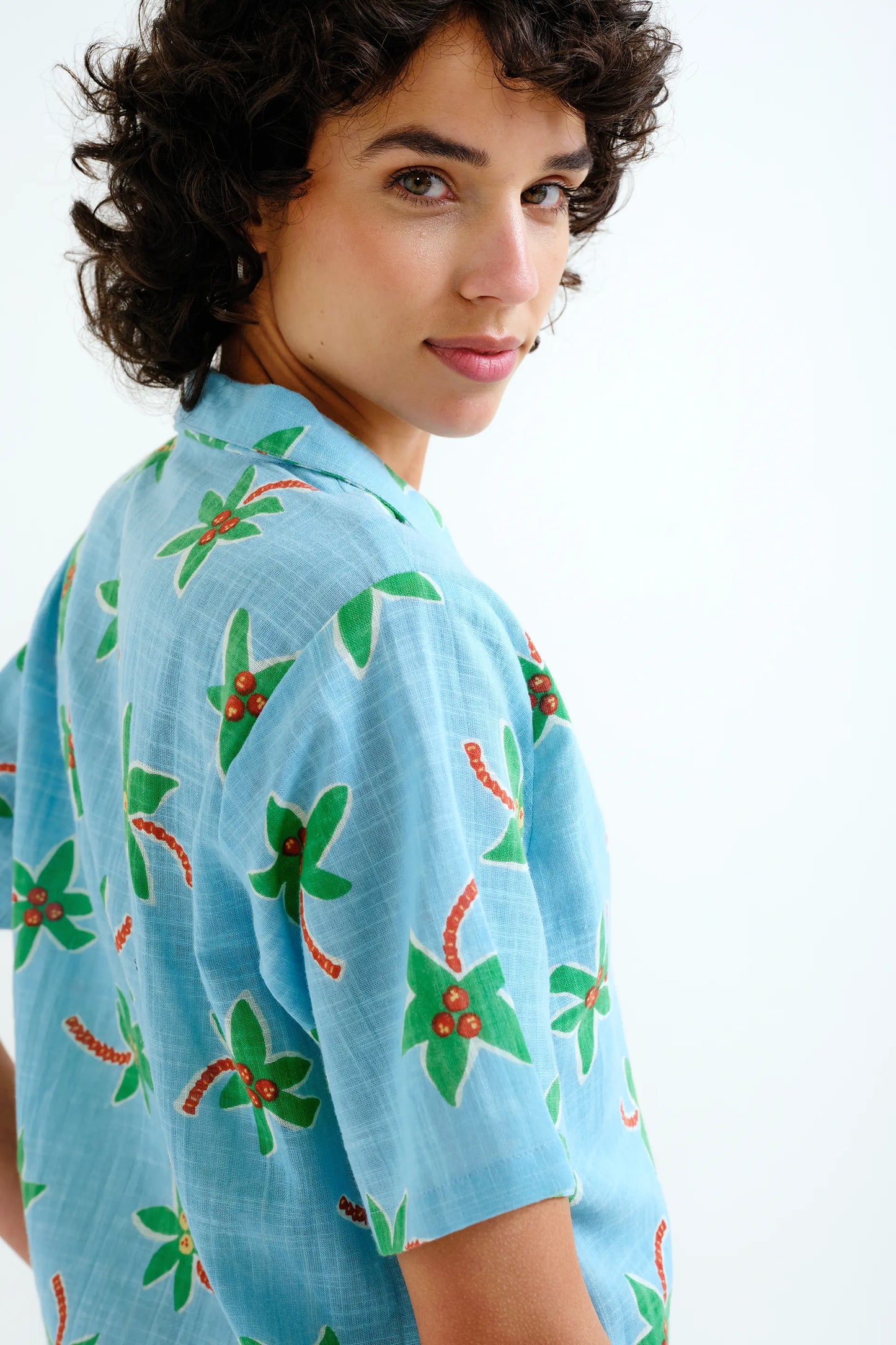Small Coconut Print Shirt