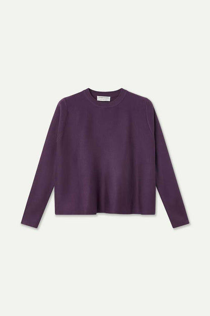 Purple basic jersey