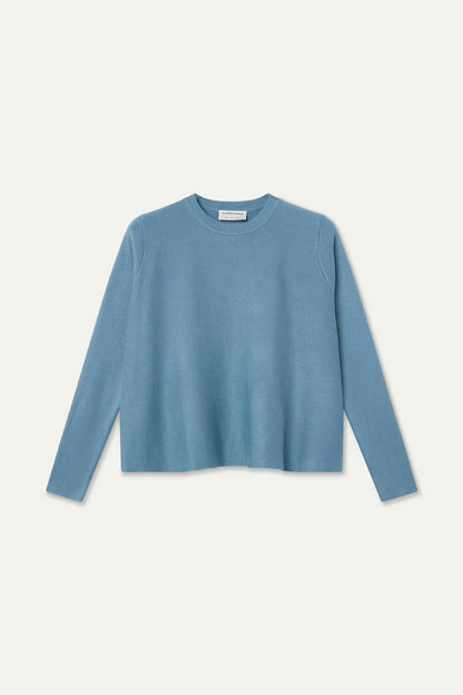 Light blue basic jersey