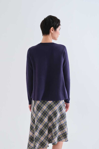 Basic navy blue cardigan