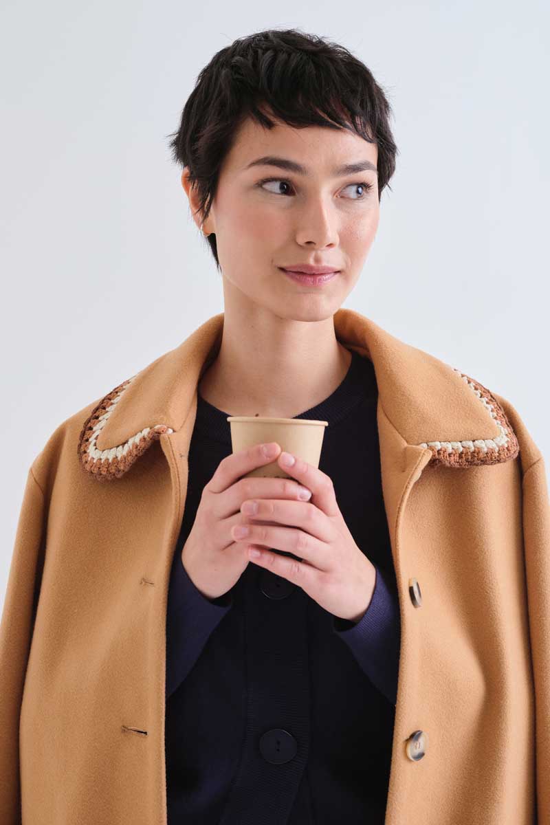 Basic navy blue cardigan