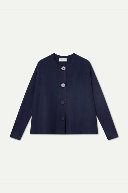 Basic navy blue cardigan