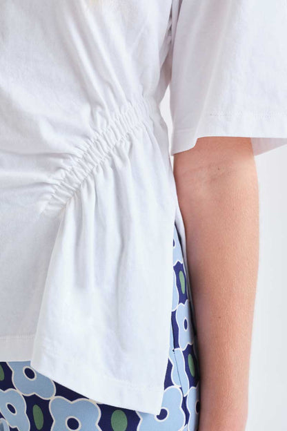 Basic 100% cotton white t-shirt