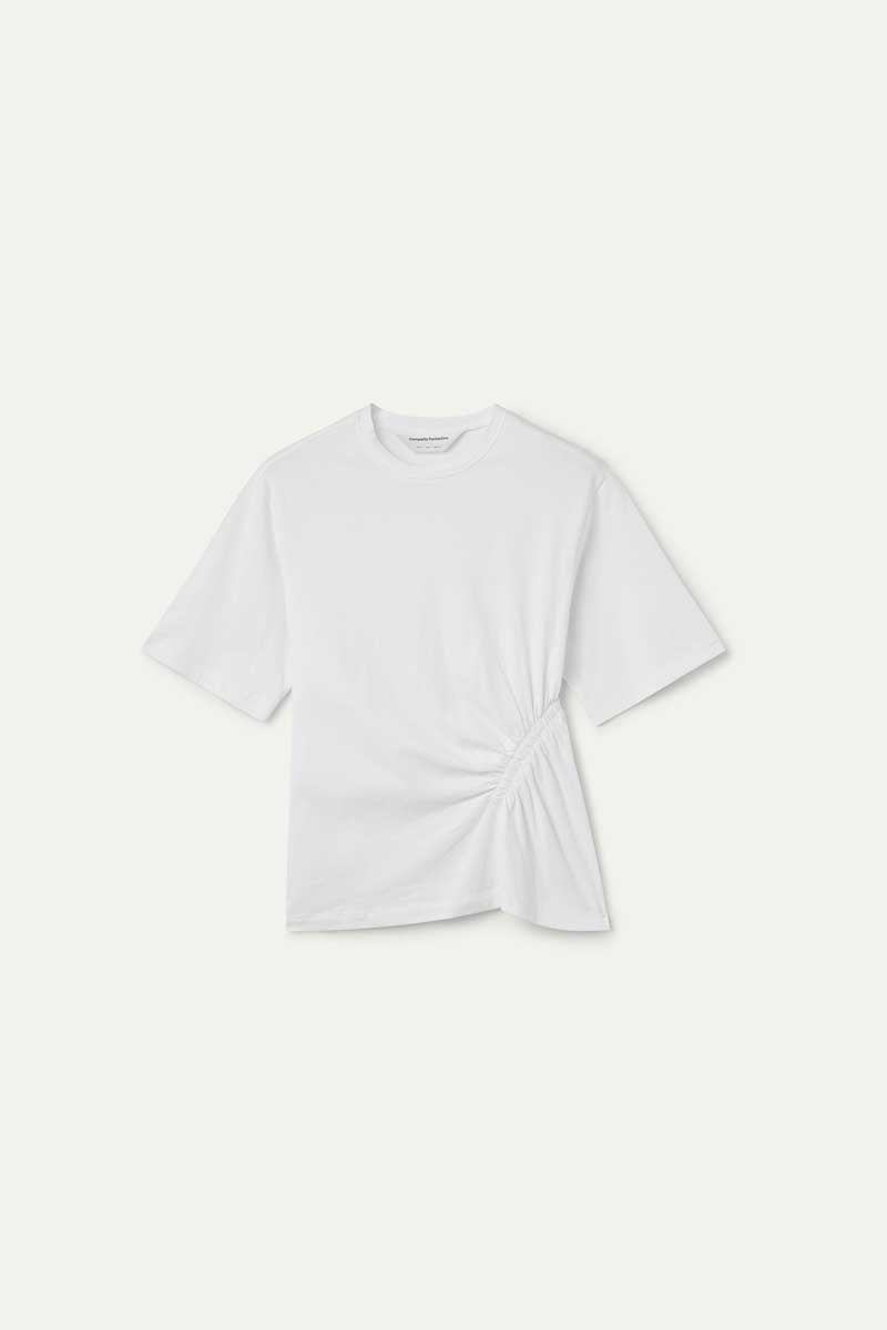 Basic 100% cotton white t-shirt