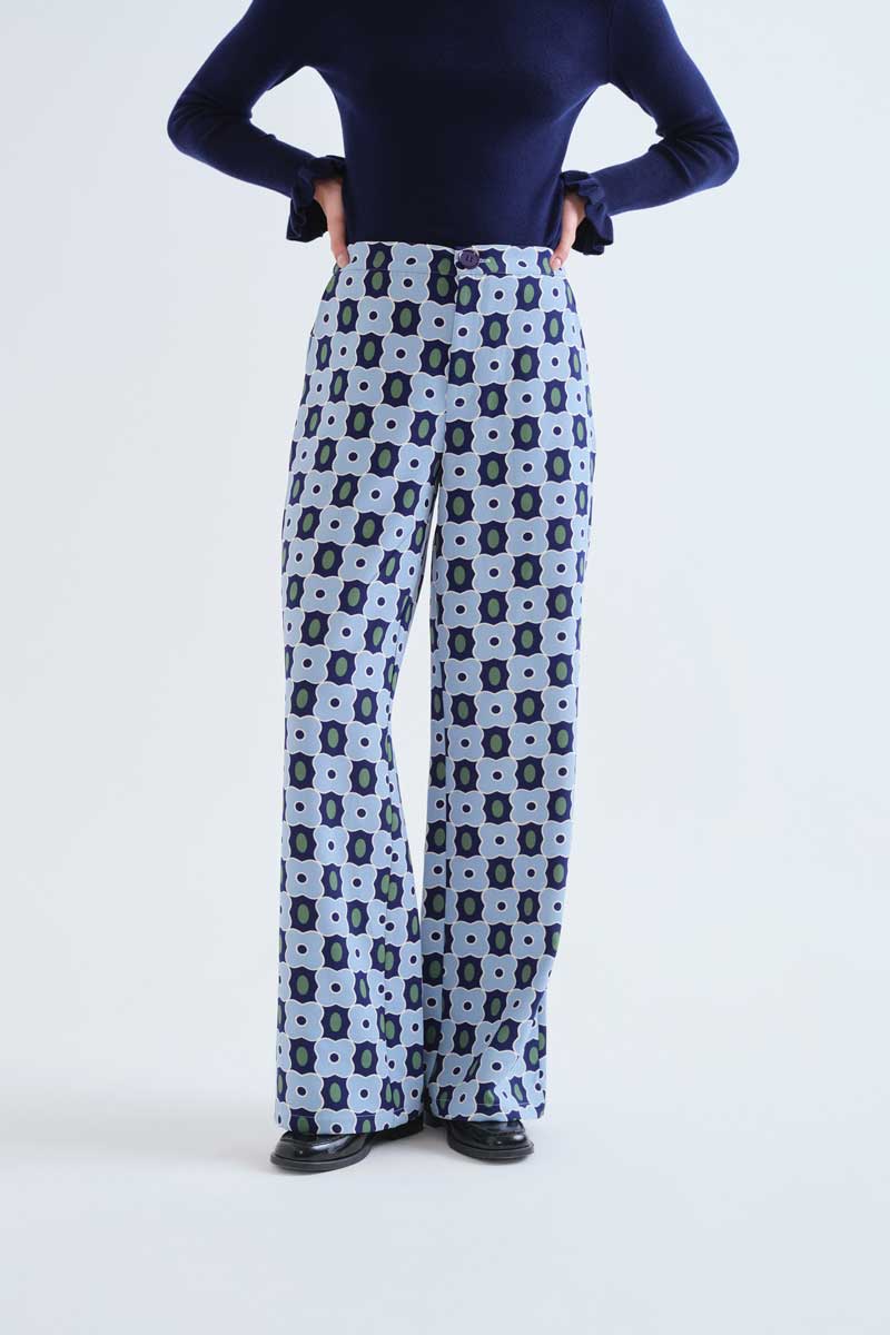 Inverness print trousers