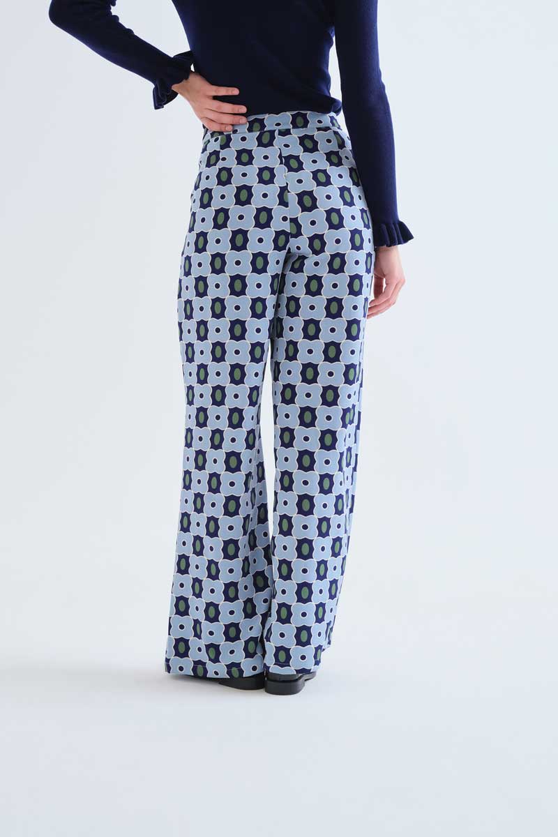 Inverness print trousers