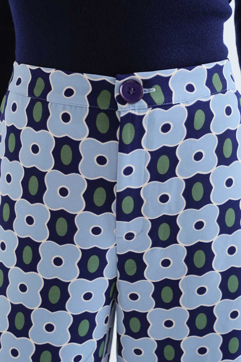 Inverness print trousers