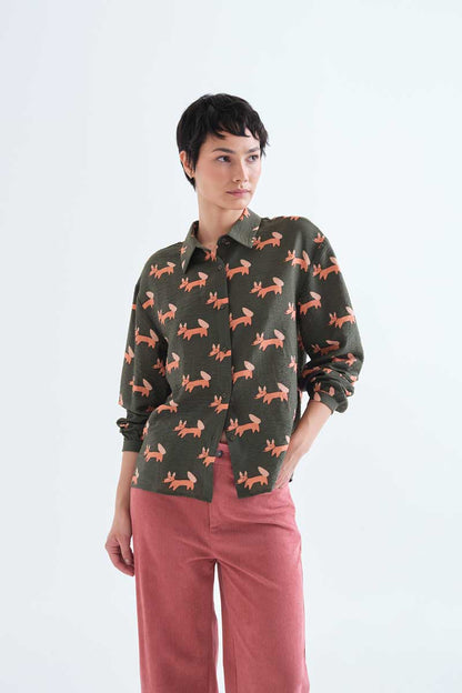 Volpe print shirt