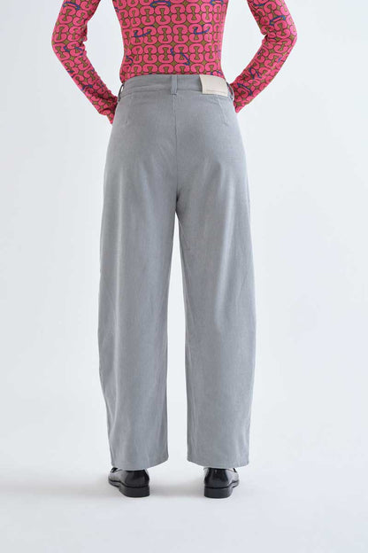 Light blue corduroy trousers