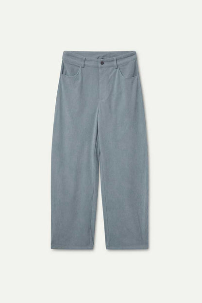 Light blue corduroy trousers