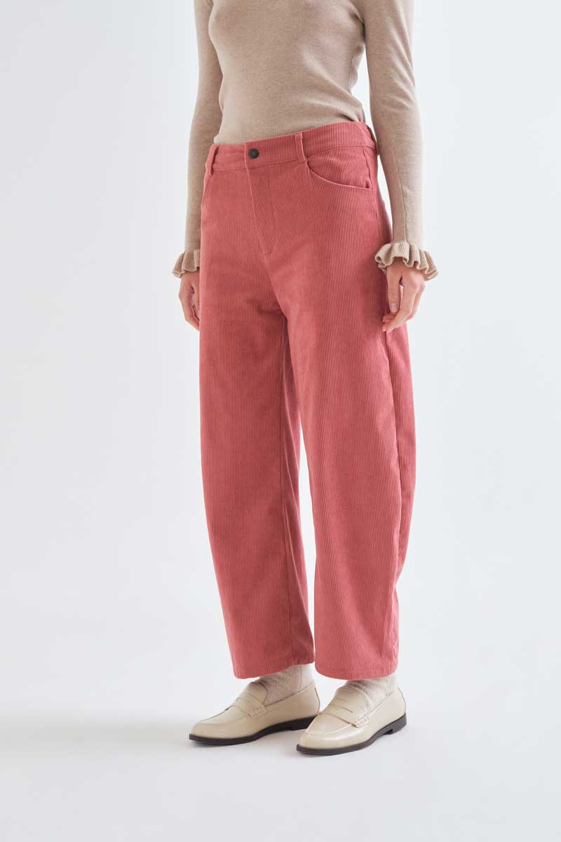 Pink corduroy pants