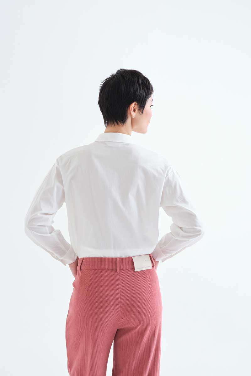 100% cotton shirt with Flor Rivera print