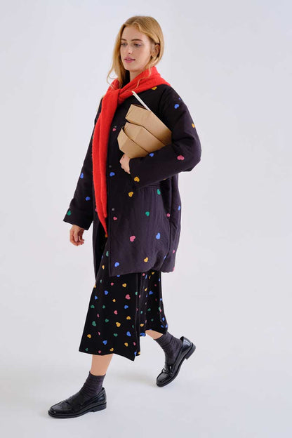 Midi dress with Candy print
