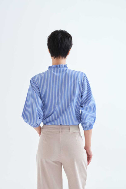 Shirt light blue stripes