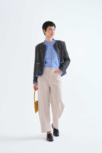 Shirt light blue stripes