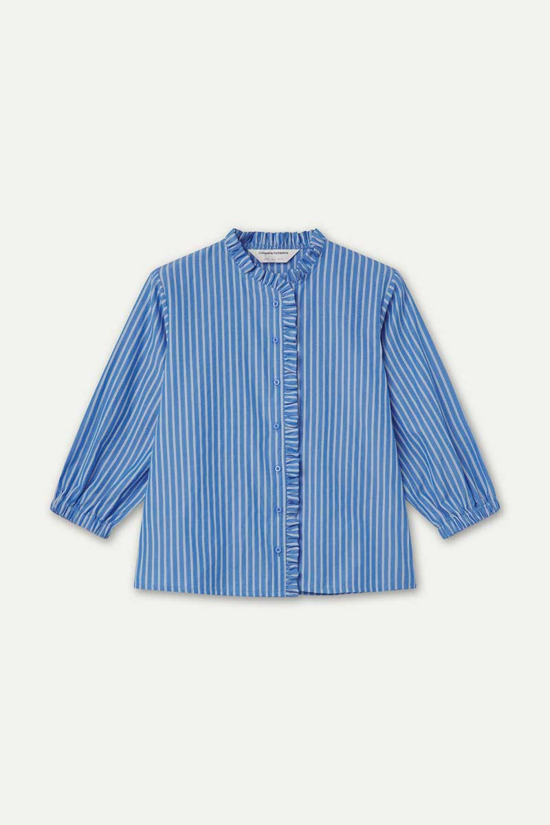 Shirt light blue stripes