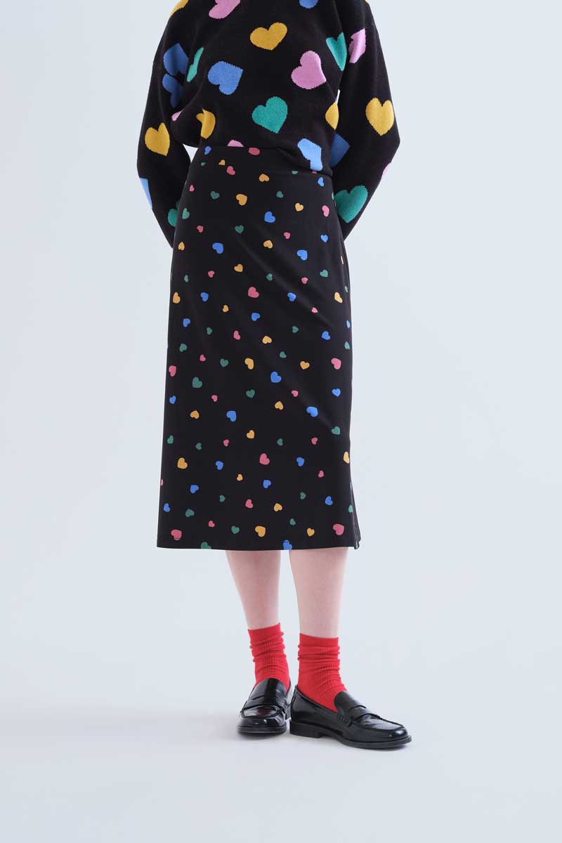 Candy midi skirt