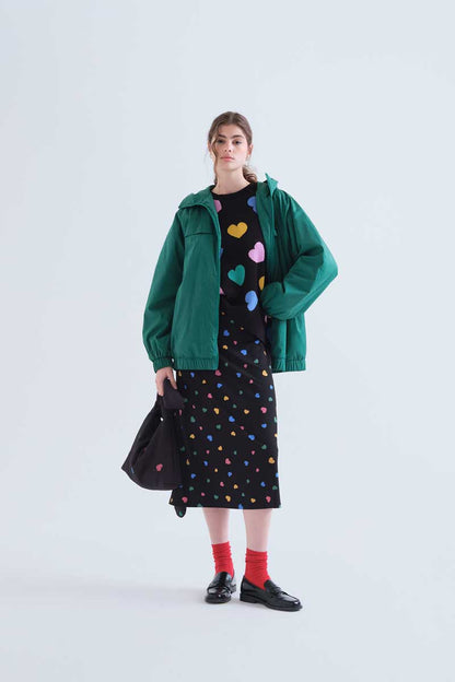 Candy midi skirt