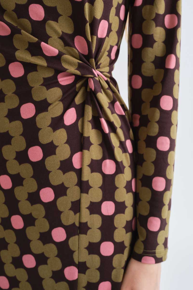 Aberdeen print midi dress