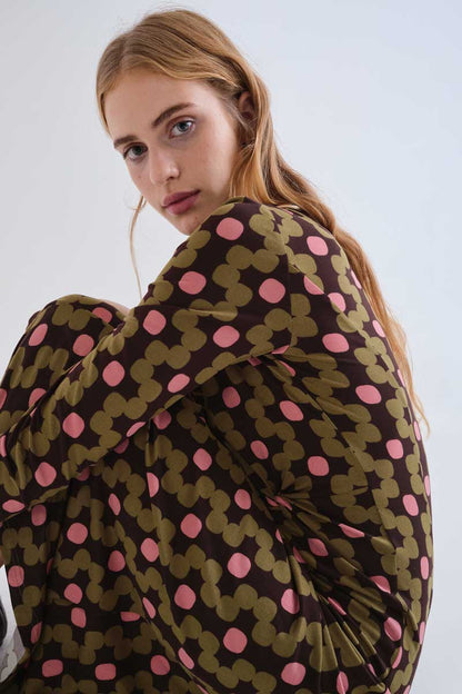 Aberdeen print midi dress