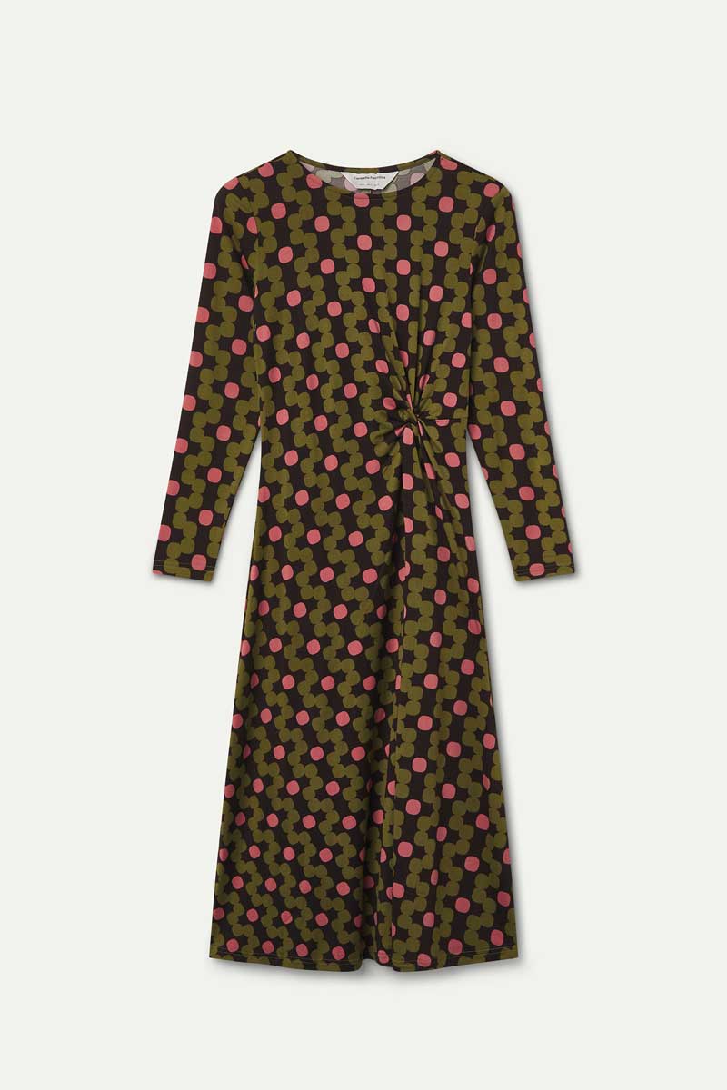 Aberdeen print midi dress